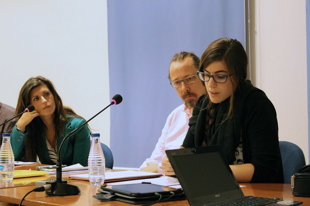 Teresa Lousa, Oliver Tolle y Marina Hervas