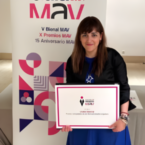 Laura Triviño, galardonada en los Premios MAV